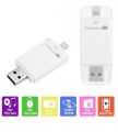 iFlash Drive iPhone iPad Direct Memory Stick with Dual USB Head Laptop Usable Normal USB Stick 8G. 