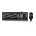 DIVIPARD MK310 wired USB keyboard and mouse combo set. 