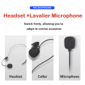 🎙️ ကြိုးမဲ့မိုက်ခရိုဖုန်း📟🔴UHF Wireless Microphone With Bodypack 50M Transmitter Mini Lapel Head Portable Receiver For Cameras and Phone MIC-UHF-02🗣️. 