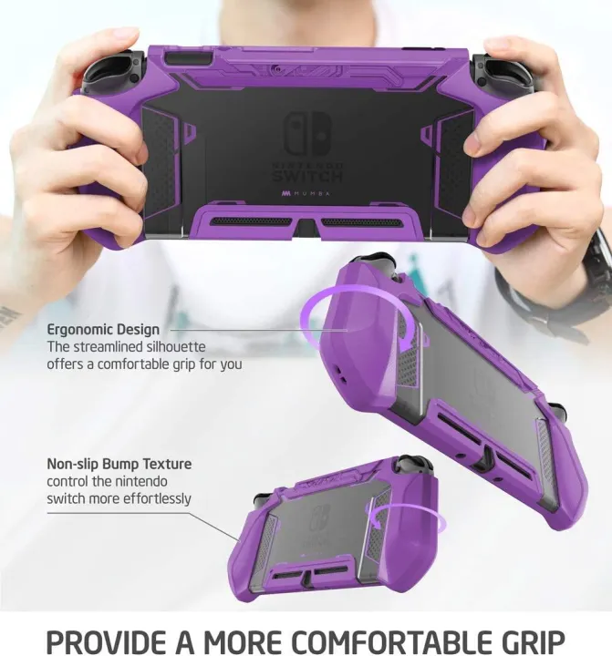 (Preorder)%20Dockable%20Case%20for%20Nintendo%20SWITCH%20mumba%20TPU%20Grip%20Protective%20Cover%20Case%20Compatible%20with%20Nintendo%20SWITCH%20Console%20and%20Joy-CON%20CONTROLLER%20-%20Image%204