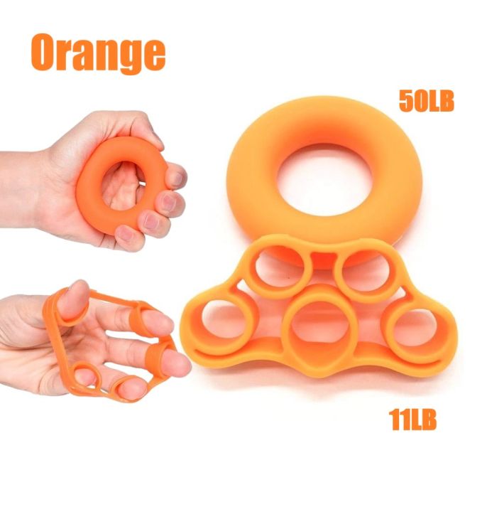 [FC] Silicone Finger Strengtheners and Hand Grip Ring Workout/ Strength Trainer available three colours