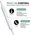 apple 3.5mm AUX Wired Earbuds Headphone Earphone with Microphone Built-in Volume Control Compatible with Samsung Apple iPhone 6/6S/5 iPod iPad MP3 Laptop Computer Android. 