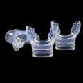 (Preorder) Salorie 1 Piece Clear Silicone Underwater Diving Tube with Mouthpiece Control Tabung Selam Swimming Equipment. 