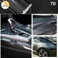 7D Carbon Fiber Wrap Sticker Waterproof for Car and Motorcycle. 