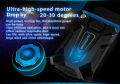 COOLCOLD K27 Portable Notebook Laptop Cooler USB Air Extracting Cooling Vacuum Fan Radiator. 