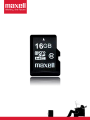 Maxell Micro SD Class10 16GB (Taiwan). 