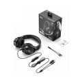 Tech Xtreme ONIKUMA X4 3.5mm USB Wired Headphone 360º Surounding Gaming Head-mounted Earphone RGB Luminous Computer Game Headset with Mic. 