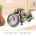 Motorcycle Design Table Clock. 