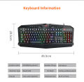 Redragon S101-BA 4 in 1 Wired Gaming Mouse, Keyboard, Headset and Mousepad Combo (Black). 
