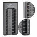 8 Slots Electric Battery Charger Intelligent Fast Led Indicator Usb Charger For Aa/aaa Ni-mh/ni-cd Rechargeable Battery. 