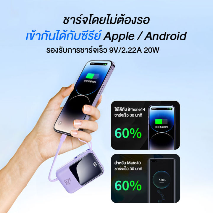 (Preorder)%20Power%20Bank%2020000mAh%20Fast%20Charging%20PD%20LED%20Display%20Built-in%204%20Data%20Cables%20Lightning/Type-c%20Suitable%20for%20Android/iPhone/Huawei/Xiaomi%20-%20Image%203