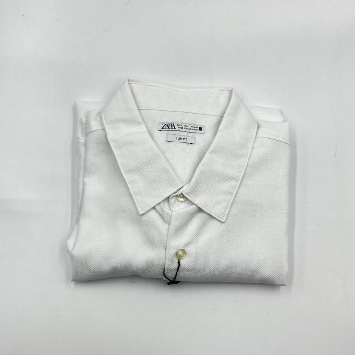 Zara Easy Care Shirt White (Long Sleeve)