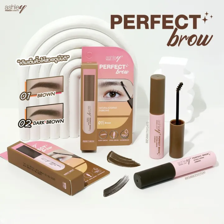 Ashley%20A-456%20Mascara%20Brow%20Perfect%20brow%20mascara%20Beautiful%20Color%20Long-Lasting%20Natural%20Color%20Small%20brush%20head%20for%20easy%20swiping%20-%20Image%205