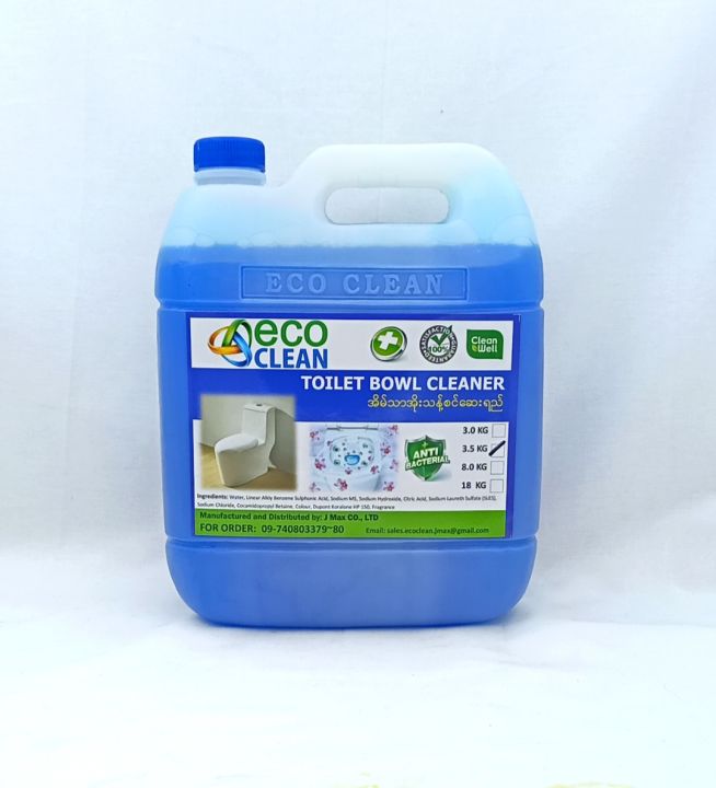 ECO CLEAN TOILET BOWL CLEANER 3.5 Kg