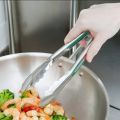 Kitchen Food Tong Clipper - Stainless Steel. 