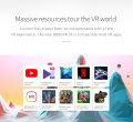 Bobovr Z6 VR 3D Glasses Virtual Reality Mini Cardboard Helmet VR Glasses Wireless Headsets BOBO VR for 4-6 inch Mobile Phone Support Android/IOS. 