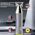 Kemei Km-681 4 In 1 Multi-Functional Electric Hair Clipper & Nose Hair Trimmer & Beard Shaver & Carving Trimmer Set. 