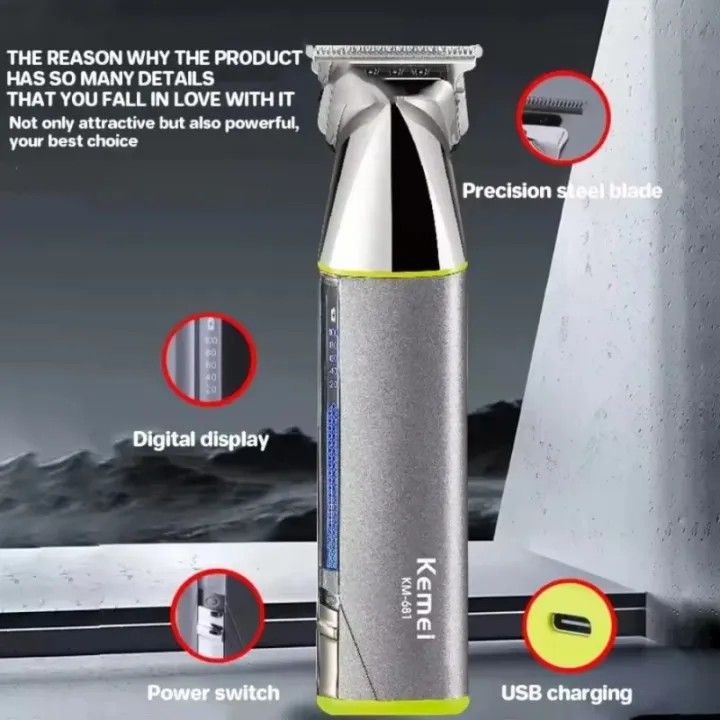 Kemei%20Km-681%204%20In%201%20Multi-Functional%20Electric%20Hair%20Clipper%20&%20Nose%20Hair%20Trimmer%20&%20Beard%20Shaver%20&%20Carving%20Trimmer%20Set%20-%20Image%205