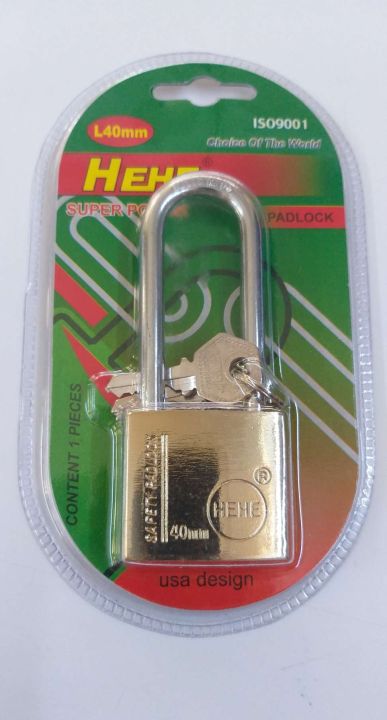HEHE 40L ( High security brass padlock