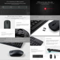 Xiaomi Wireless Keyboard Mouse Combo 2.4GHz – WXJS01YM. 