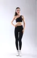 [Kiwis] One shoulder Yoga/Sport bra and pants set. 