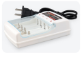 1.2V AA/AAA nickel-cadmium four-cell rechargeable battery 4-slot charger charging stand For Separate Charging. 