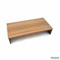 Monitor / Laptop Riser (with extended desk clearance). 