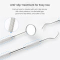 (Preorder) Cofoe Dental Stainless Steel Tartar Removal Tool - Tweezers, Intraoral Mirror, Dental Sickle Scaler, Shovel Scaler for Stain Removal, Tooth Cleaning Kit. 