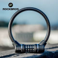(Preorder) Rockbros Portable Bicycle Password Lock Durable Steel Cable Mountain Bike Highway Lock Waterproof Anti-theft Compact Convenient  စက်ဘီးသော့. 
