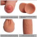 ကျားအတုဆီလီကွန်အပျော့သား၂ထပ်    Soft Dildo 7 inches High Quality Silicone Double Layer Realistic Skin (Code F-333). 
