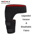 (Preorder) NEENCA Hip Waist Supports Brace - Sciatica Pain Relief Brace - Thigh Hamstring Compression Support Wrap - Stabilizer for Groin, Hip Flexor, SI Joint for Labral Tear, Arthritis, Bursitis. 