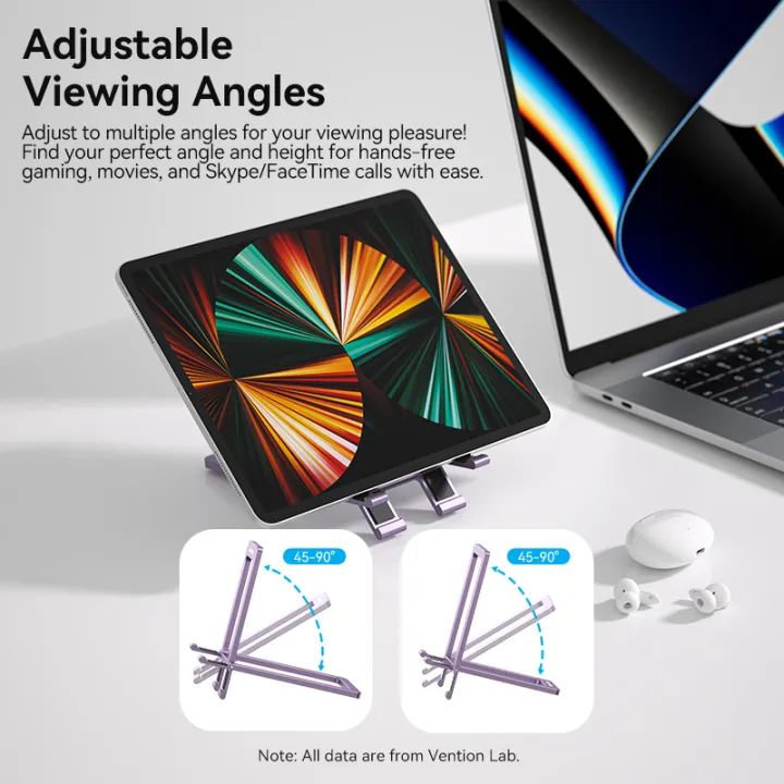 (Preorder)%20Vention%20Aluminum%20Adjustable%20Mobile%20Phone%20Tablet%20Stand%20Holder%20For%20iPhone%2014%2013%2012%20Pro%20Max%20XR%20-%20Image%203