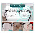 Unisex One Power Auto Focus Presbyopi Reading Glasses  Readers Adjustable 0.5-2.5 Power  Black Color. 