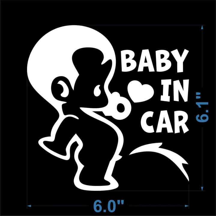 Baby%20in%20Car%20/%20Baby%20on%20Board%20-%20Car%20Safety%20Sign%20-%20Cute%20Car%20Sticker%20Decal%20-%20Image%204