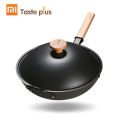 Xiaomi Thickening Medical Stone Non-stick Frying Pan 32CM Multi-purpose Pancake Steak frying wok for Gas Induction Cooker. 