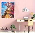DIY Painting by Number 40cm x 50cm (Art Painting Sets) ကိုယ်တိုင် ရေးချယ်ရမည့် Canvas ပန်းချီကား. 