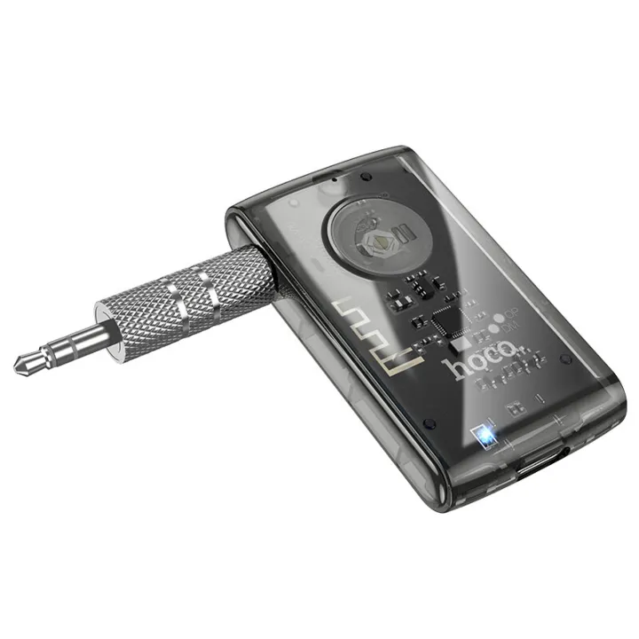 Hoco  E66 Transparent Discovery Edition Car AUX BT Receiver