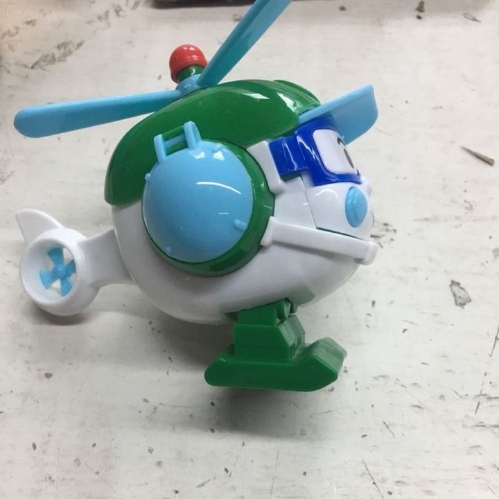Robocar Poli Transformation Robot Poli Amber Roy Car Toys Action Figure Toys