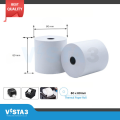 80x80 Thermal Receipt Paper, POS Paper, Slip Paper, 80x80mm (2 rolls per 1 pack). 