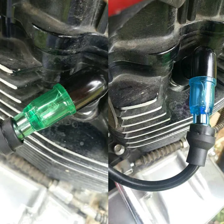 (Preorder)SEAMETAL%20Spark%20Plug%20Cap%20with%20Light%20Spark%20Plug%20Cover%20Seal%20for%20Motorcycle%20Scooter%20Motorbike%20Universal%20Motorcycle%20Ignition%20Plug%20Spark%20Plug%20Cap%20-%20Image%207