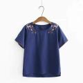 Girl Top Blouses ပန်းချည်ထိုး ချည်အကျီ. 