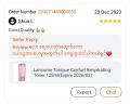 Lancome Tonique Confort Rehydrating Toner 125ml(Expire date fresh). 