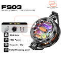 FS03 Semiconductor Mobile Phone Cooler Radiator 15W Strong Cooling Magnetic and Rotatable. 