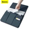 Baseus Laptop Bag Case For Macbook Air Pro 13 14 15 15.6 16 Inch Sleeve Pouch For Mac Notebook iPad Pro Tablet Cover Coque Funda. 