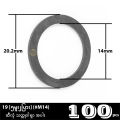 19 [၅မူး၂ပြား] (#M14) သတ္တုဝါရှာ Oil Sealing Metal Washer. 