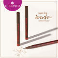(Preorder) essence essence super fine brush liner waterproof eyeliner waterproof blackc. 