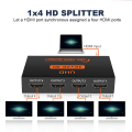 HDMI splitter one-to-four 4k x 2k high-definition video splitter. 