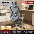 (Preorder) Ice canvas! Xpanse ergonomic chair, health work chair, model, independent oblique armrests, all automatic, waist line. 