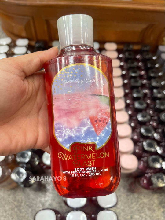 (Preorder)Bath%20and%20Body%20Works%20Pink%20Watermelon%20Blast%20Body%20Wash%20295ml.%20Genuine%20-%20Image%205