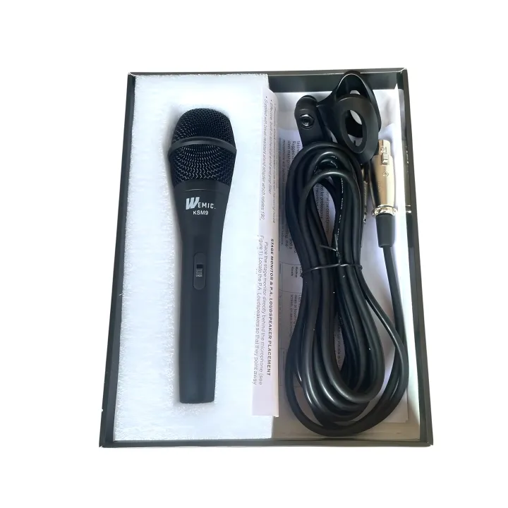 (Preorder)%20MBA%20AUDIO%20THAILAND%20WEMIC%20KSM9%20Wired%20Microphone,%20Dynamic%20Microphone,%20Singing%20Microphone,%20Karaoke%20Microphone,%20High-Quality%20Sound%20-%20Image%204
